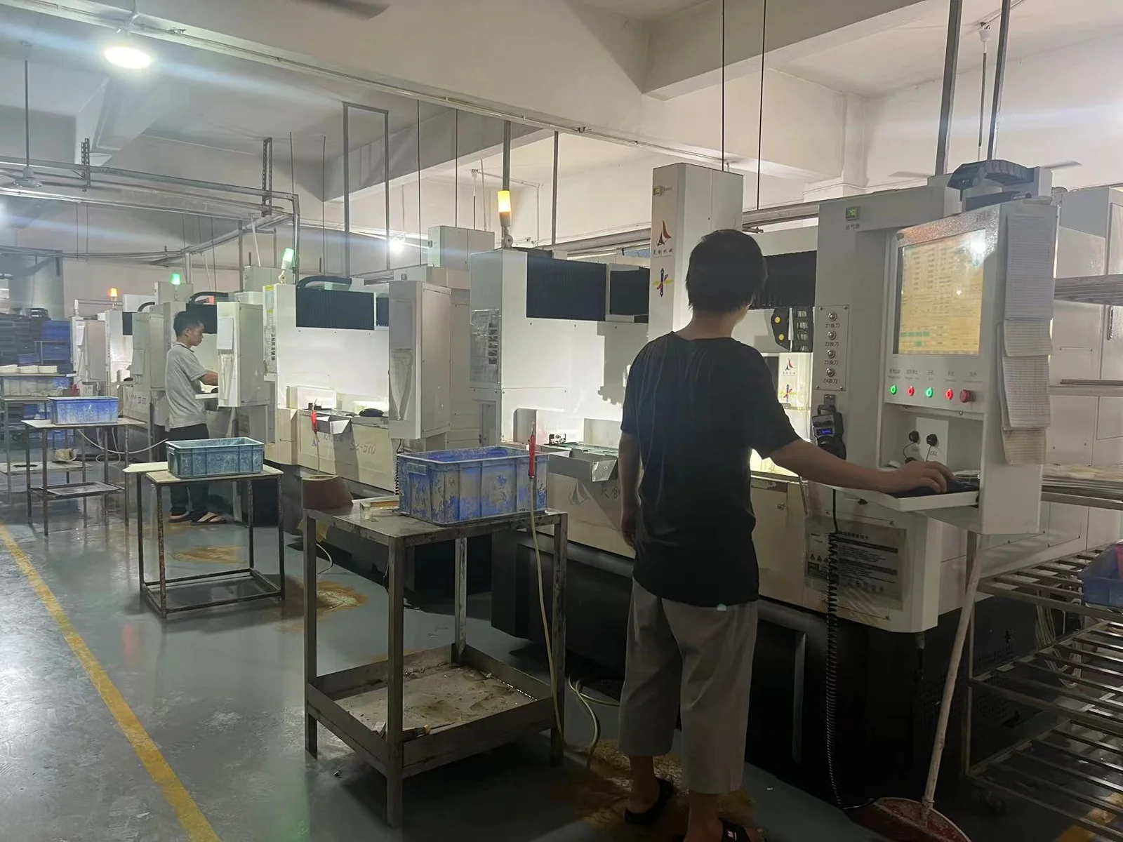 The production floor at Chenhan's Shenzhen manufacturing facility